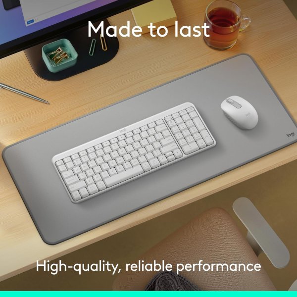 Logitech MK250 蓝牙键鼠套装 白色