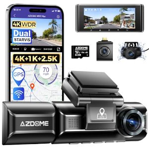 AZDOME M550 Max 4K 3路行车记录仪 64GB