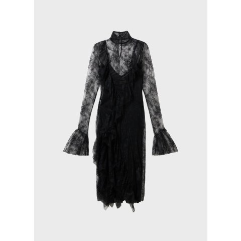 Chantilly Lace Midi Dress