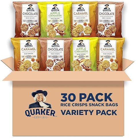  Rice Crisps Sweet Variety 0.91oz 30 Pack