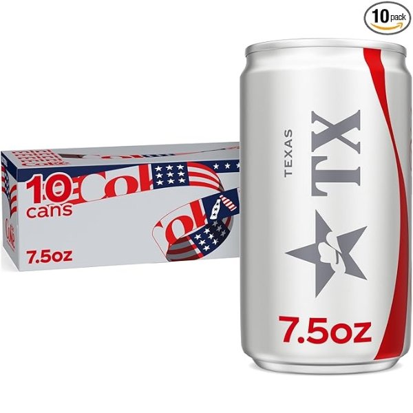 Diet Coke Mini Soda 7.5 fl oz 10 Pack