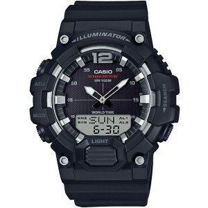Casio HDC-700-1AVCF 黑色男表 防水深度100米