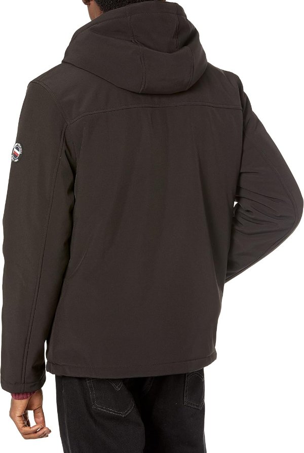 Tommy Hilfiger Men's Hooded Jacket Full Sherpa Lining