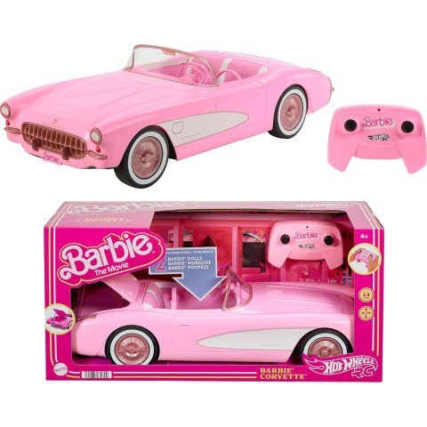 Hot Wheels RC Corvette Barbie Remote Control Car