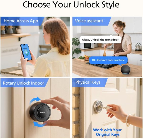 230X Smart Lock Black