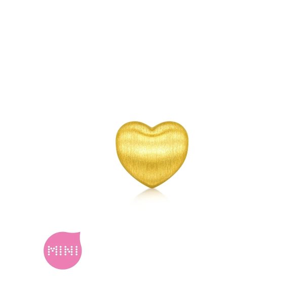 Fantasy 999 Gold Heart Charm