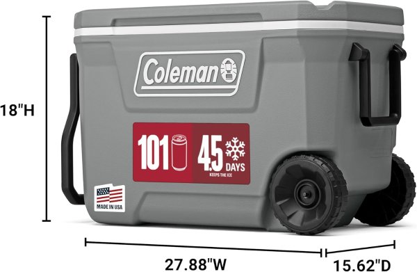 Classic Rolling Cooler 62 Quart