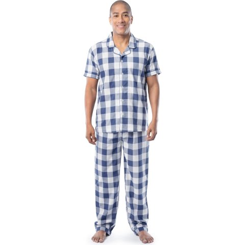 Men s Extra Soft Poplin Pajama Set