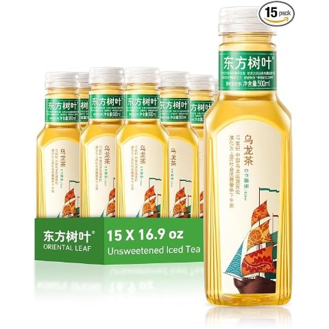 ORIENTAL LEAF Unsweetened Oolong Tea 16.9oz 15-Pack
