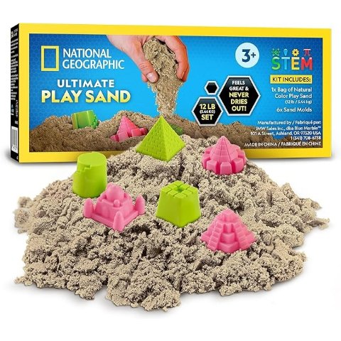 NATIONAL GEOGRAPHIC Moon Sand 12 lbs Natural