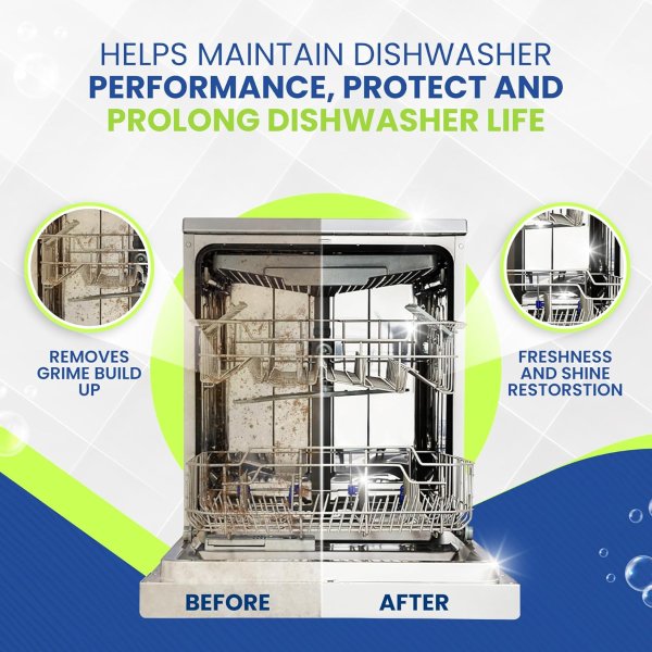 True Fresh Dishwasher Cleaner Tablets 24-Pack