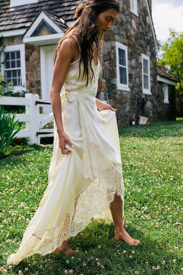 Nigel Preston Soho Wrap Midi Dress