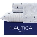 Nautica 全棉床单四件套 Queen