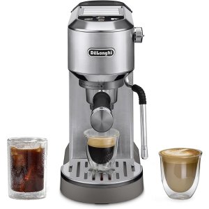 De Longhi  Dedica Duo 不锈钢意式咖啡机