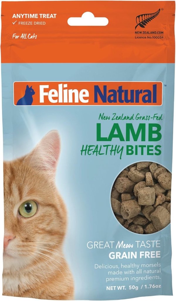 Feline Natural 猫冻干零食 羔羊肉 1.76oz