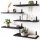Fixwal Black Wall Mounted Shelves Set of 5