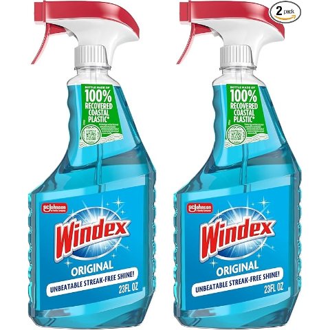  Glass Cleaner Spray 23 Fl Oz 2-Pack
