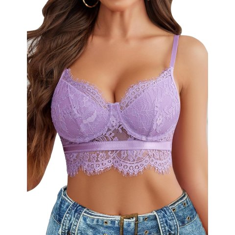 Avidlove Lace V Neck Bralette Cami Top