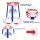 EagleStone Inflatable Pool Basketball Hoop with 2 Balls
