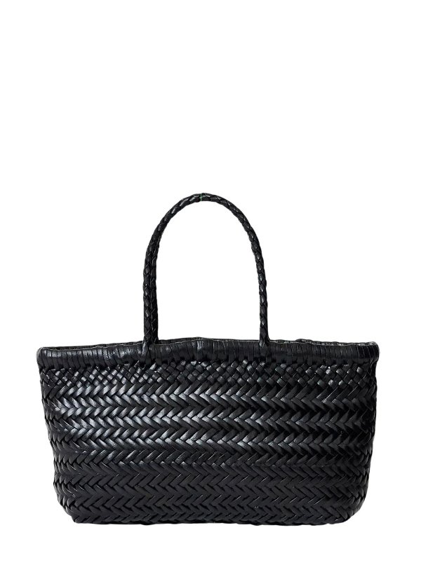  Gora Mini Flat Woven Shoulder Bag