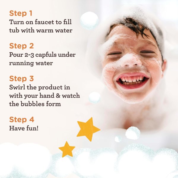 Aveeno Kids Bubble Bath Sensitive Skin 19.2 oz