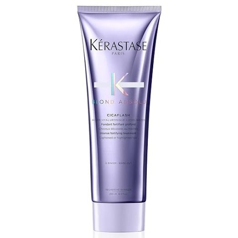 Kerastase Blond Absolu Cicaflash Conditioner | For Bleached, Highlighted, and Damaged Hair | Repairs and Nourishes | Protects Against Breakage | With Hyaluronic Acid