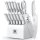 imarku 14-Piece Stainless Steel Kitchen Knife Set White