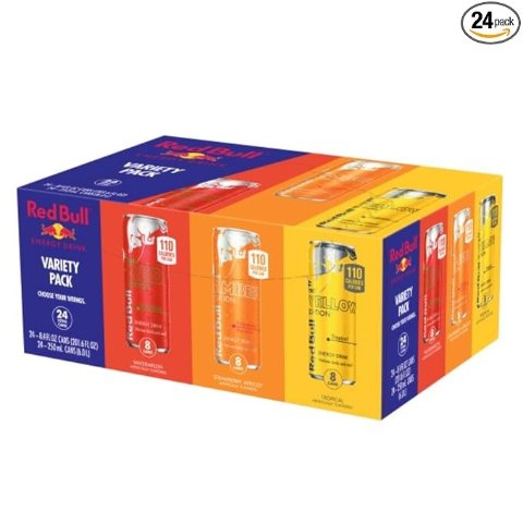 Red Bull 能量饮料混合装 8.4盎司 24罐