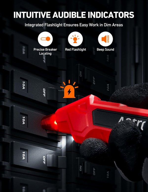 AstroAI 断路器查找器 GFCI测试插头