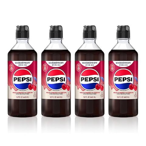  Wild Cherry Pepsi & Cream 440ml 4-Pack