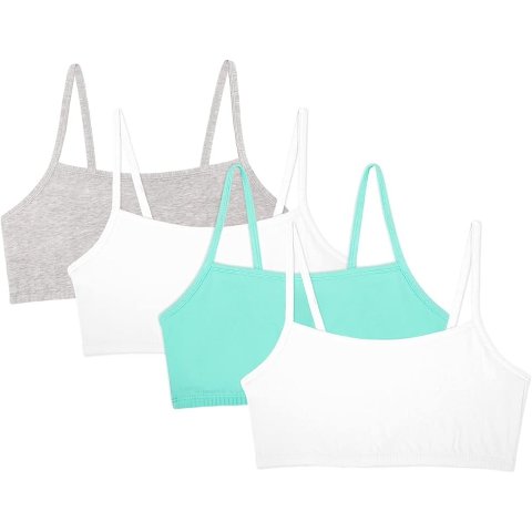 Women s Cotton Spaghetti Strap Sports Bra