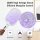 BALDR Electric Fly Swatter 2-in-1 Purple Lamp 2 Pack