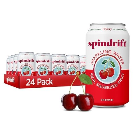 Cherry Sparkling Water 12oz 24-Pack