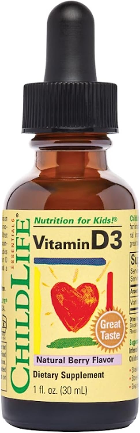 CHILDLIFE ESSENTIALS 婴儿D3滴剂 1盎司
