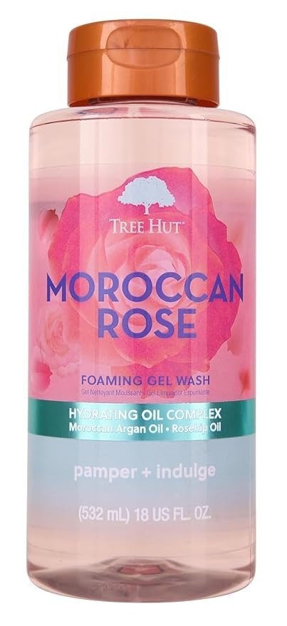 Moroccan Rose Foaming Gel Wash 18 oz