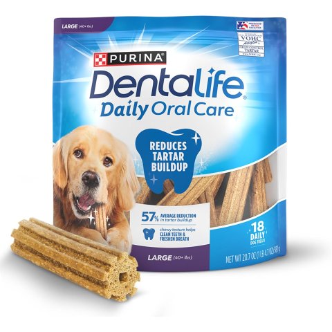 Purina DentaLife 大型犬每日洁齿棒 18支