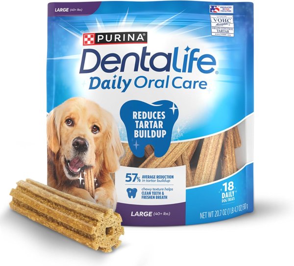 Purina DentaLife 大型犬每日洁齿棒 18支