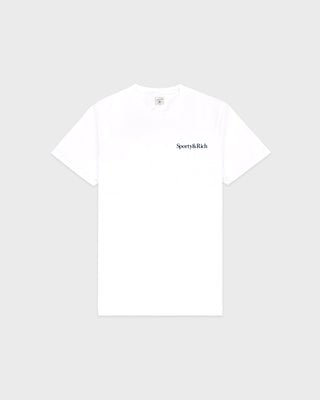 Sporty&Rich T-Shirt White Cotton