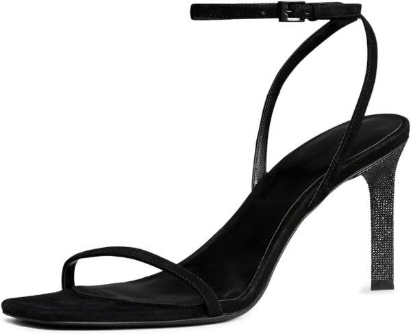  Women's Pave Heel Sandals 85mm