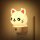 DORESshop 小猫夜灯 插墙 8色