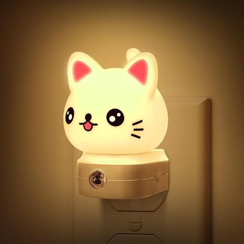 DORESshop 小猫夜灯 插墙 8色