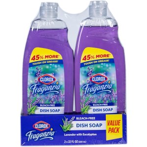 Clorox Fraganzia 薰衣草洗洁精 22盎司 2瓶装