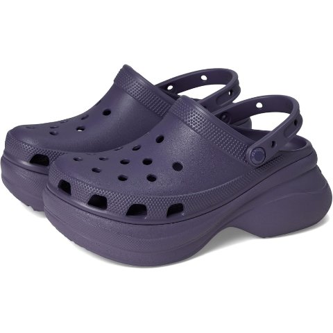 Crocs Classic Bae 女士厚底洞洞鞋