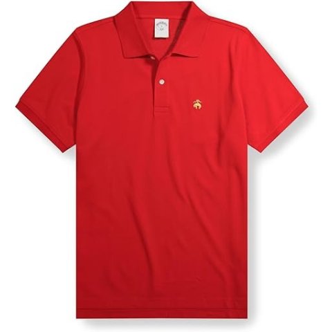  Men s Cotton Logo Short Sleeve Polo