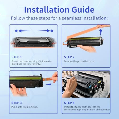 218X High Yield Toner Cartridges 4-Pack