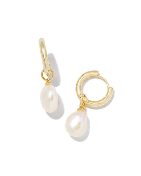 Willa Gold Freshwater Pearl Earrings