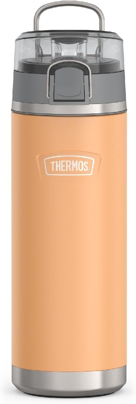THERMOS ICON Stainless Steel Water Bottle Spout 24oz Melon
