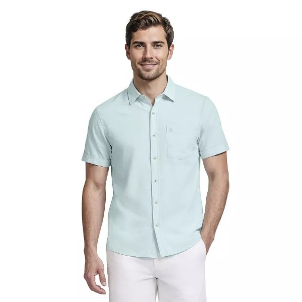 Short Sleeve Button-Down Shirt