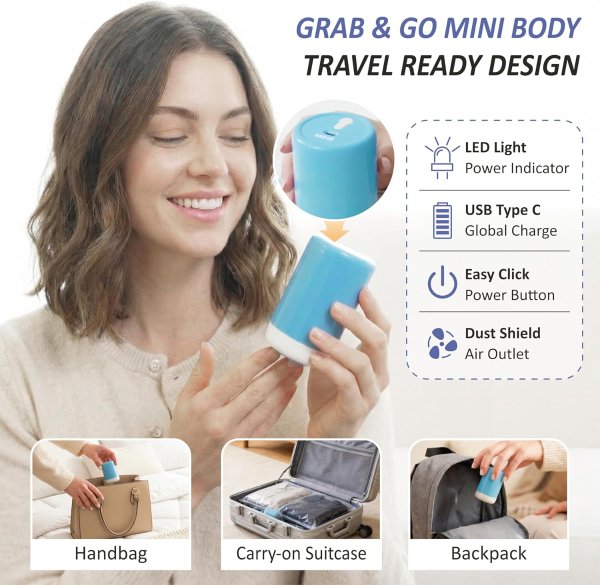 Cozy Essential 旅行真空压缩袋15个+USB无线泵，行李空间翻倍