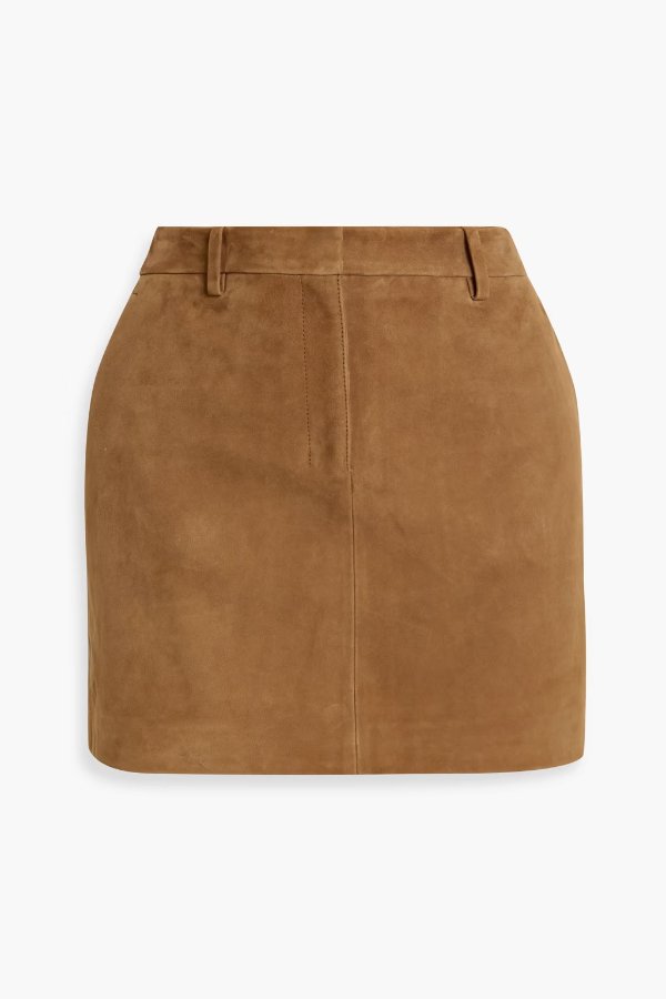 Suede Mini Skirt